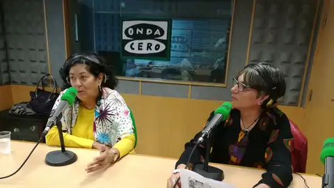 Almudena Grandes y Montse Valls Almudena Grandes y Montse Valls