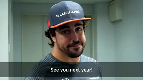 'Lecciones de español': El genial vídeo de McLaren para anunciar la renovación de Fernando Alonso 'Lecciones de español': El genial vídeo de McLaren para anunciar la renovación de Fernando Alonso