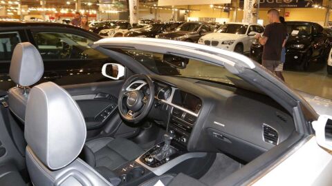 Expositor en la feria Firauto