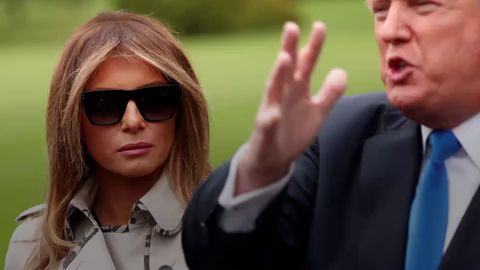  &iquest;Melania Trump usa una doble?