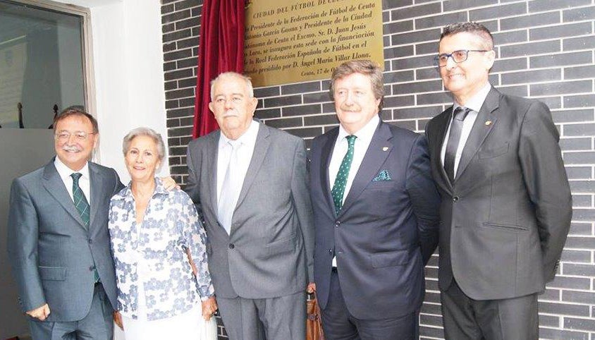 La Federación de Ceuta reconoce a Villar como presidente de la RFEF La Federación de Ceuta reconoce a Villar como presidente de la RFEF