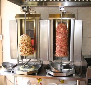 Imagen de archivo de un Kebab Imagen de archivo de un Kebab
