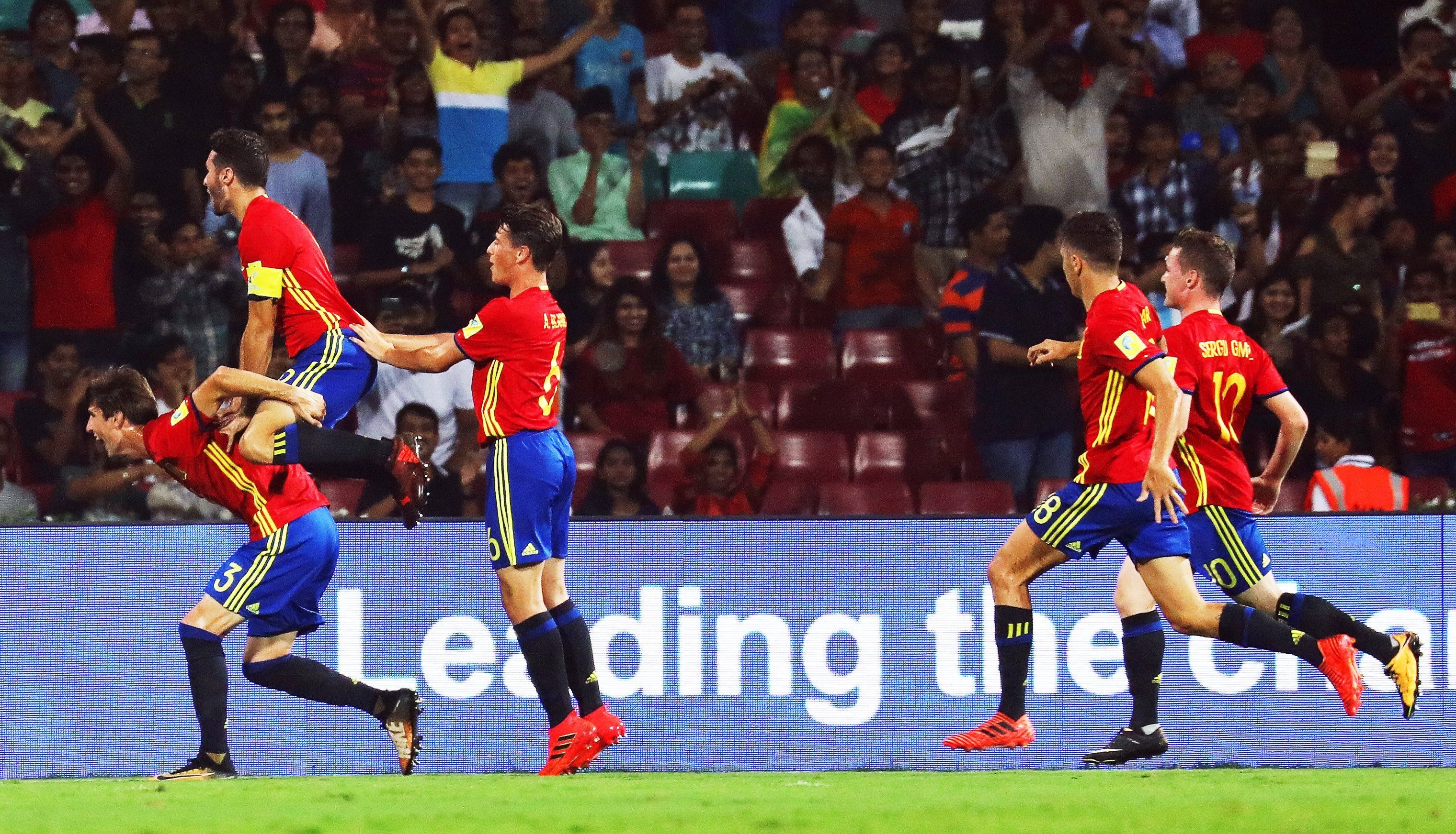 La selección española Sub-17 se mete en la final del Mundial tras ganar a Mali La selección española Sub-17 se mete en la final del Mundial tras ganar a Mali