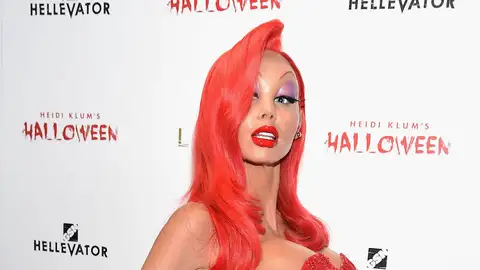 Heidi Klum de Jessica Rabbit en 2015 Heidi Klum de Jessica Rabbit en 2015
