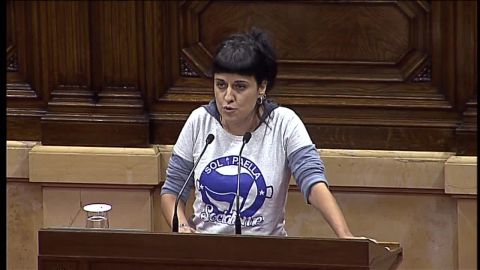 Anna Gabriel, diputada de la CUP