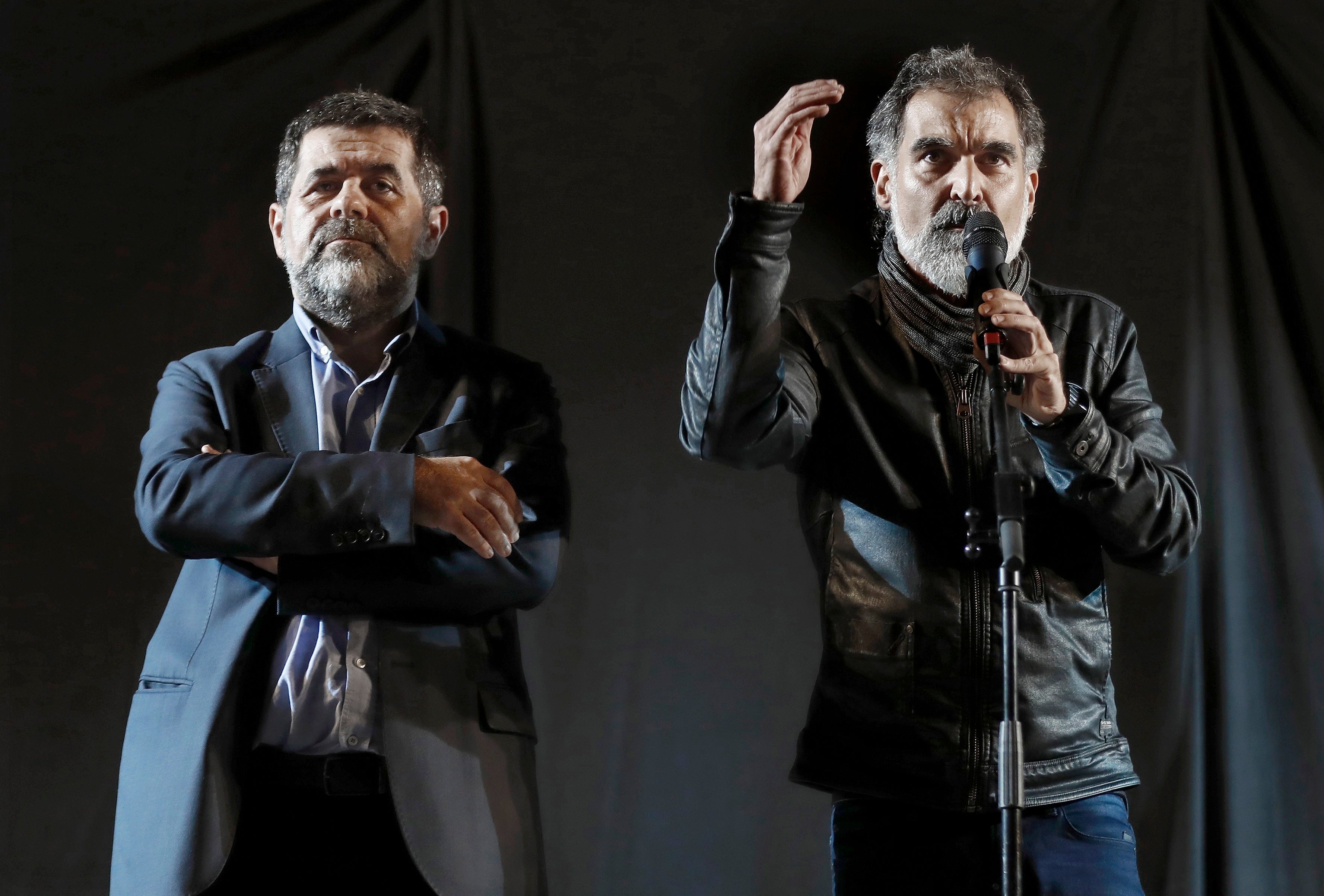 Los 'Jordis' defienden que las movilizaciones del 20S fueron "pacíficas" y que no existió violencia Los 'Jordis' defienden que las movilizaciones del 20S fueron "pacíficas" y que no existió violencia