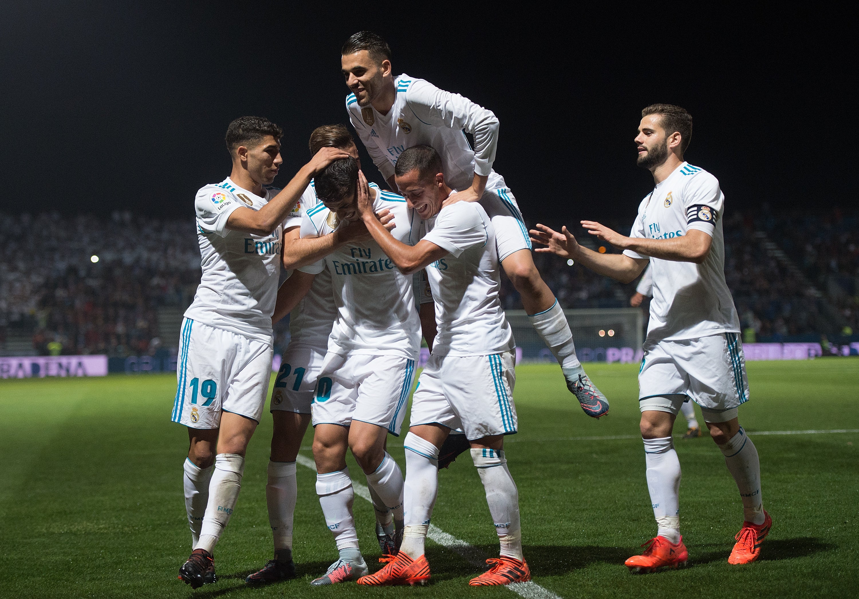 El Real Madrid vence en Fuenlabrada con dos goles de penalti El Real Madrid vence en Fuenlabrada con dos goles de penalti