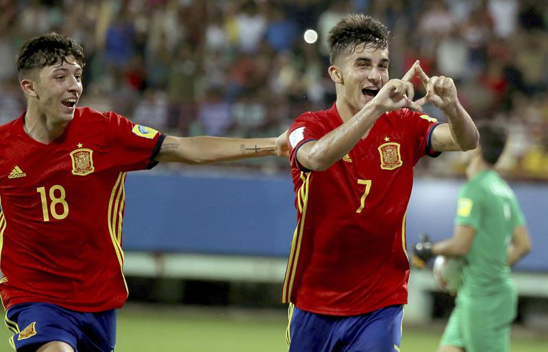 Ferran Torres protagonista en el pase de España a la final del europeo sub 19 Ferran Torres protagonista en el pase de España a la final del europeo sub 19