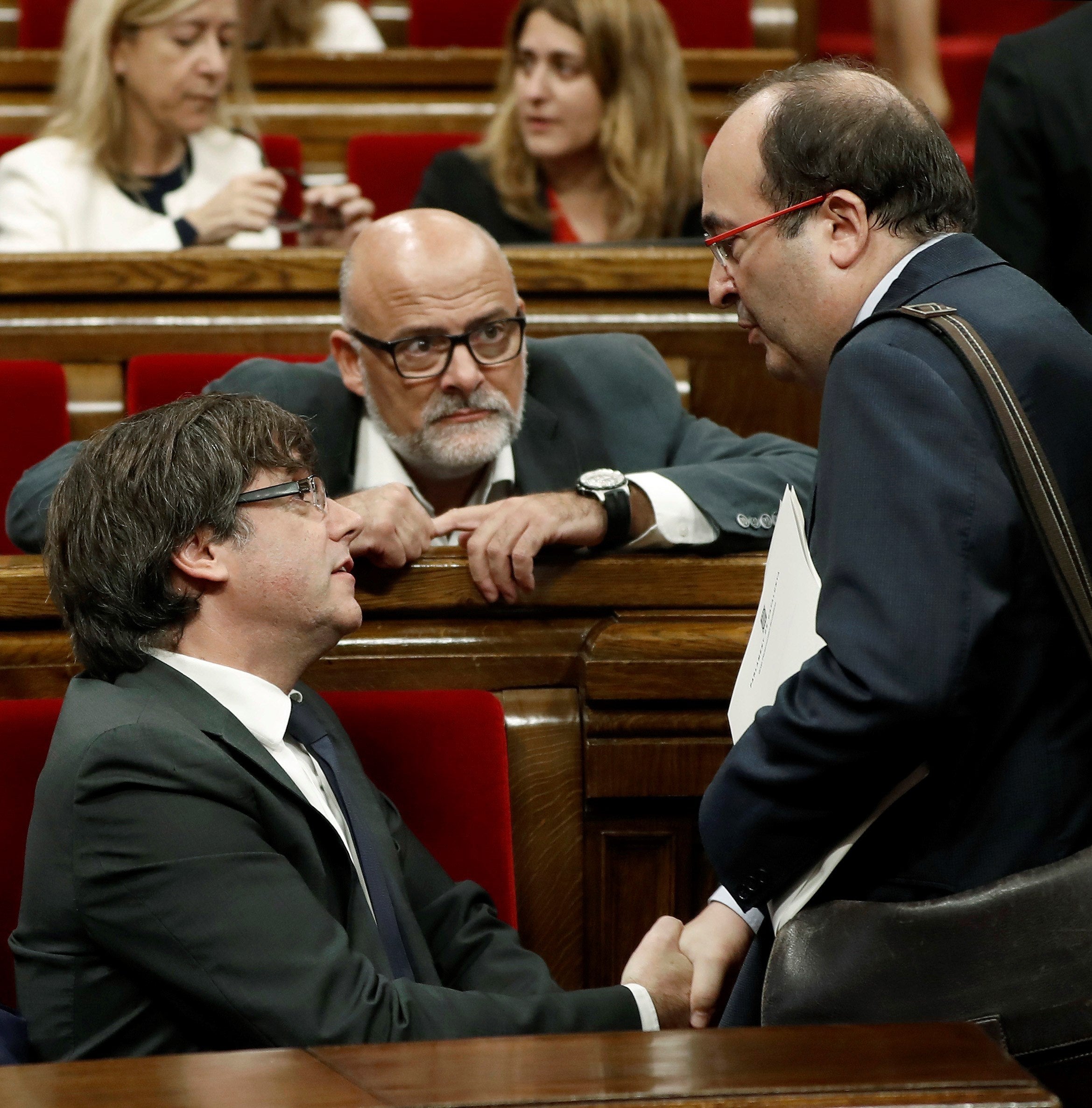 C's, PSC y PPC no participarán en la votación para declarar la independencia C's, PSC y PPC no participarán en la votación para declarar la independencia