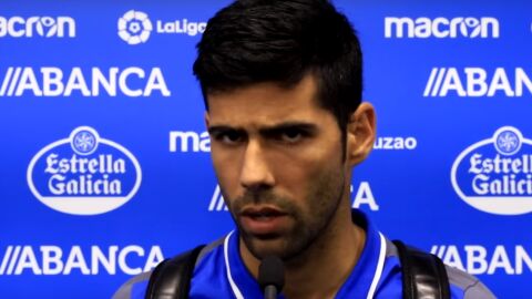 Juanfran, en zona mixta
