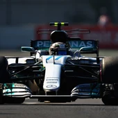 Valtteri Bottas rueda sobre el trazado de México Valtteri Bottas rueda sobre el trazado de México