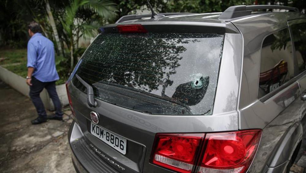 Disparo en el coche en el que viajaba la turista española fallecida en Brasil