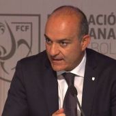 Andreu Subiés, expresidente de la Federación Catalana de Fútbol