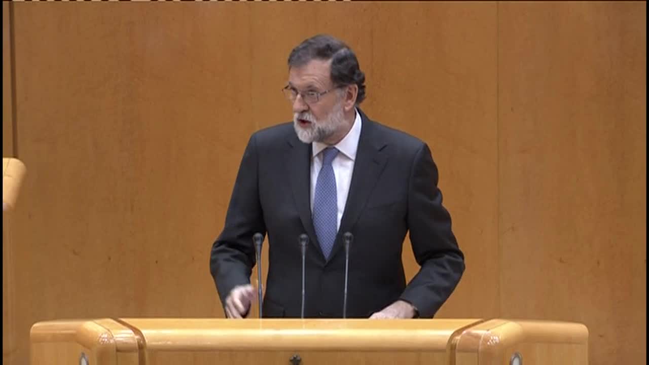 Rajoy defiende la aplicación del artículo 155 porque "no hay alternativa" Rajoy defiende la aplicación del artículo 155 porque "no hay alternativa"