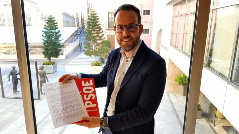 H&eacute;ctor D&iacute;ez, portavoz adjunto del Grupo Socialista en el Ayuntamiento de Elche