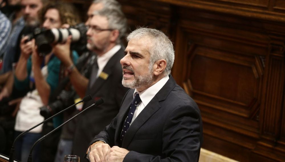 Carlos Carrizosa, diputado de Ciudadanos en el Parlament
