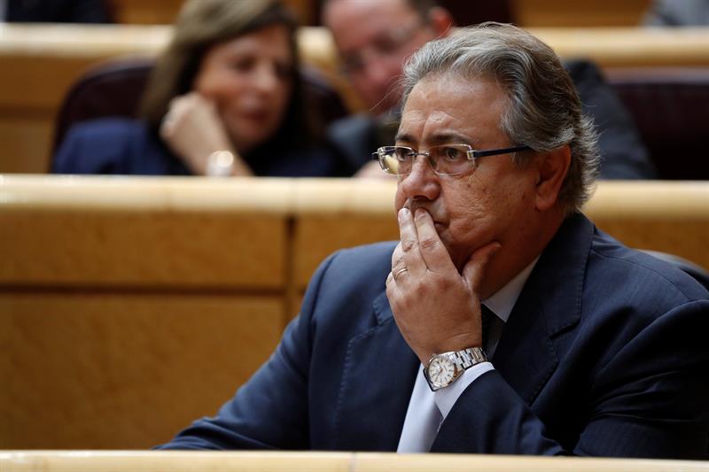 Interior pide que reine la convivencia en la manifestación de Barcelona y respeto por los agentes Interior pide que reine la convivencia en la manifestación de Barcelona y respeto por los agentes