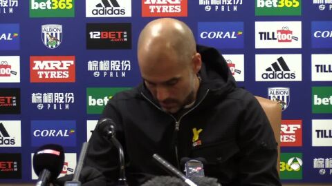 Pep Guardiola, en rueda de prensa