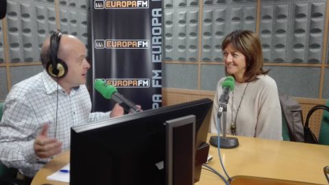 Idoia Mendia en entrevista en Onda Cero Euskadi