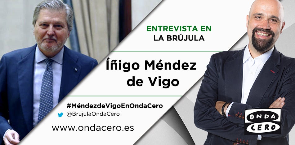 David del Cura entrevista a Íñigo Méndez de Vigo en La Brújula David del Cura entrevista a Íñigo Méndez de Vigo en La Brújula