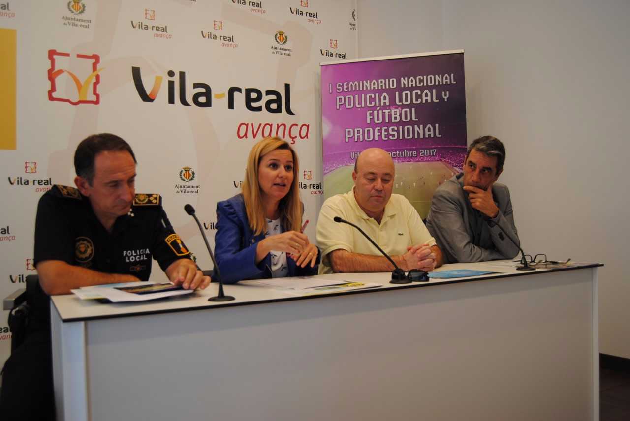 El I Seminari de seguretat i futbol congrega a Vila-real als cossos dels 42 clubs espanyols El I Seminari de seguretat i futbol congrega a Vila-real als cossos dels 42 clubs espanyols