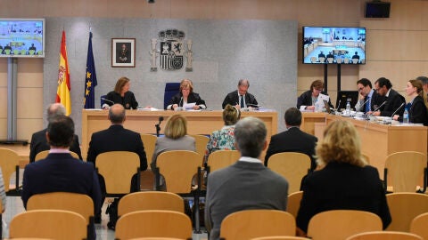 Vista del juicio en la Audiencia Nacional contra la antigua c&uacute;pula de Abengoa