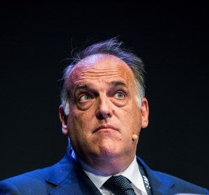 El presidente de LaLiga, Javier Tebas El presidente de LaLiga, Javier Tebas