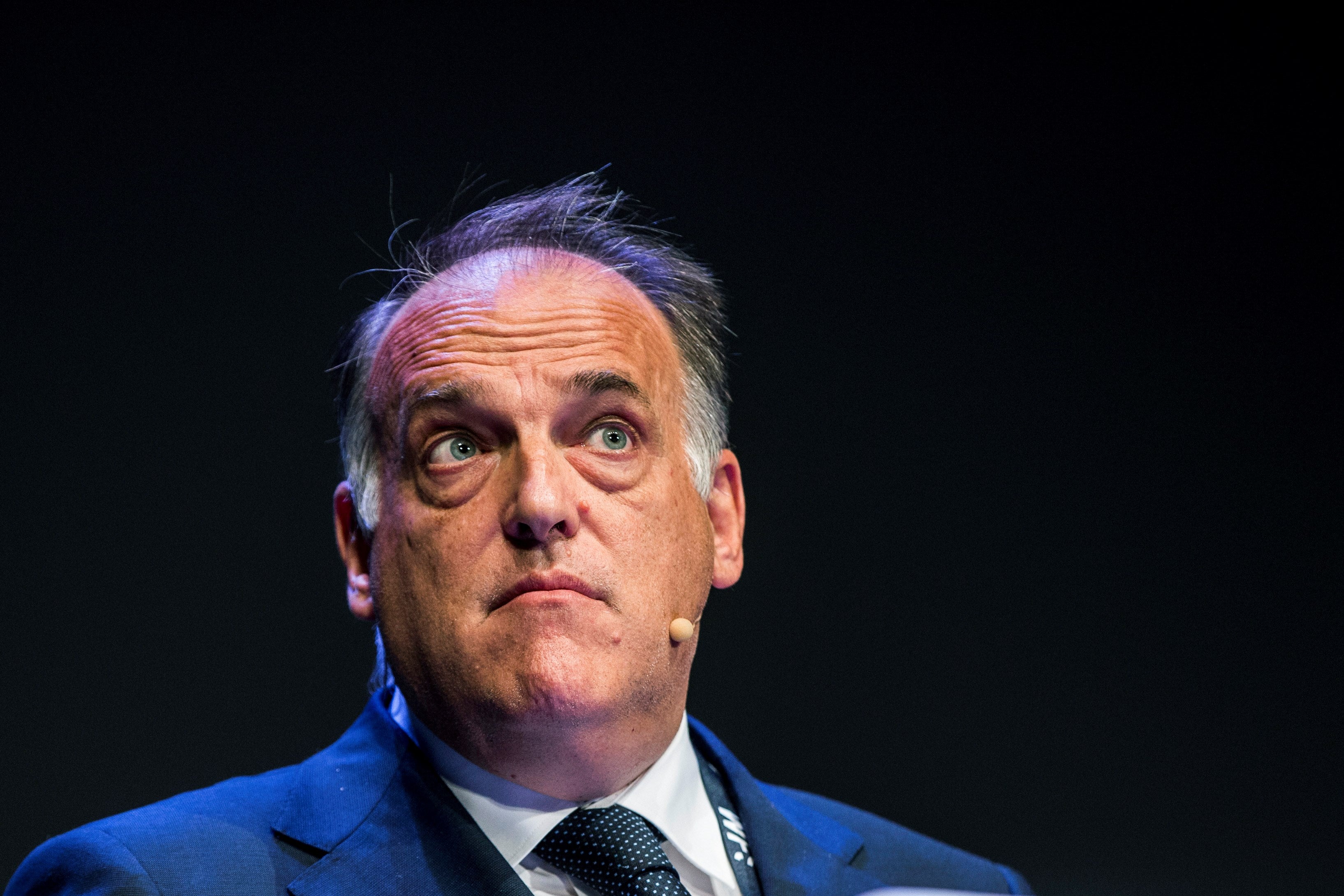 Javier Tebas: "Esperemos que el VAR evite situaciones como el gol no concedido a Messi" Javier Tebas: "Esperemos que el VAR evite situaciones como el gol no concedido a Messi"