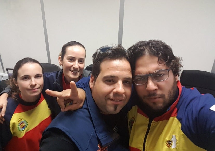 El equipo español de tiro, retenido en Abu Dabi por problemas con la documentación de sus armas El equipo español de tiro, retenido en Abu Dabi por problemas con la documentación de sus armas