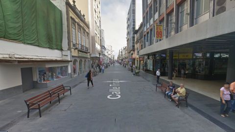 Calle Triana en Las Palmas de Gran Canaria