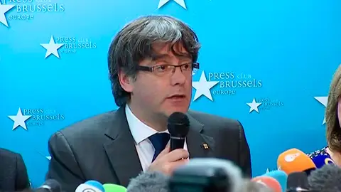 Carles Puigdemont en Bruselas Carles Puigdemont en Bruselas