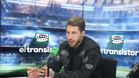 Sergio Ramos, en Onda Cero Sergio Ramos, en Onda Cero