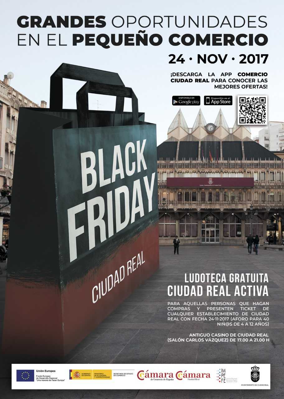 Ciudad Real se sumará al "Black Friday" el 24 de noviembre Ciudad Real se sumará al "Black Friday" el 24 de noviembre