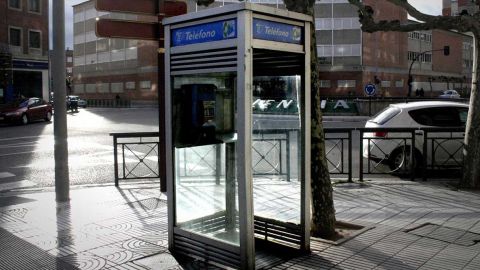 Cabina telef&oacute;nica