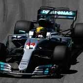 Lewis Hamilton rueda en el GP de Brasil Lewis Hamilton rueda en el GP de Brasil