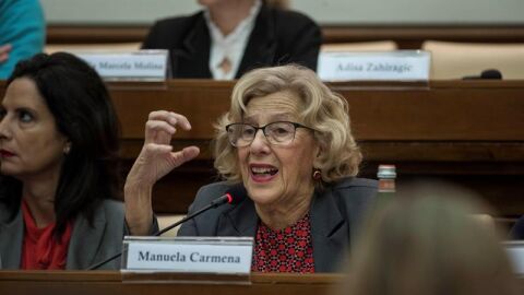 La alcaldesa de Madrid, Manuela Carmena
