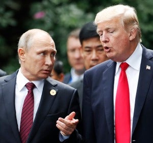 Los presidentes de Rusia, Vladímir Putin, y Estados Unidos, Donald Trump Los presidentes de Rusia, Vladímir Putin, y Estados Unidos, Donald Trump