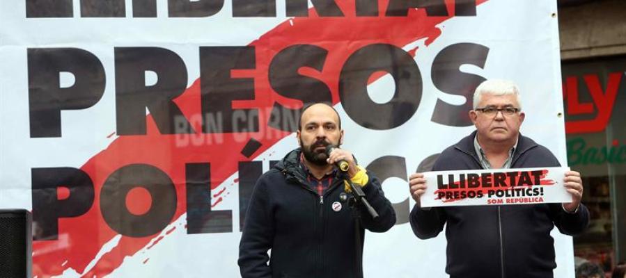 Los vicepresidenteS de la ANC, Agustí Alcoberro, y de Òmnium, Marcel Mauri Los vicepresidenteS de la ANC, Agustí Alcoberro, y de Òmnium, Marcel Mauri
