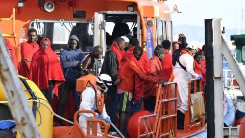 Salvamento Mar&iacute;timo rescata cuatro pateras en Andaluc&iacute;a