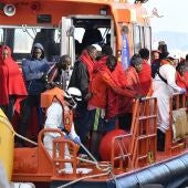 Salvamento Marítimo rescata cuatro pateras en Andalucía
