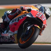 Marc Márquez, en el circuito de Cheste Marc Márquez, en el circuito de Cheste