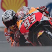 Marc Márquez, a bordo de su moto