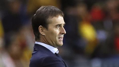 El entrenador de Espa&ntilde;a, Julen Lopetegui