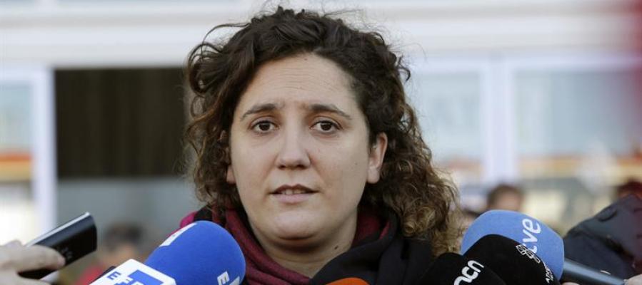 La portavoz del secretariado nacional de la CUP, Núria Gibert La portavoz del secretariado nacional de la CUP, Núria Gibert
