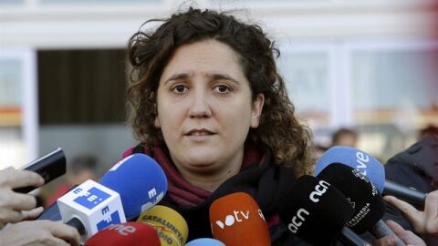 La portavoz del secretariado nacional de la CUP, N&uacute;ria Gibert