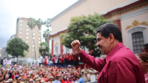  El presidente de Venezuela, Nicol&aacute;s Maduro 