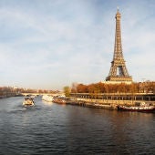 El río sena a su paso por París