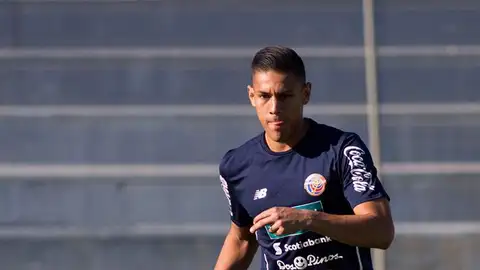 El jugador de la selección de fútbol de Costa Rica, Óscar Duarte El jugador de la selección de fútbol de Costa Rica, Óscar Duarte