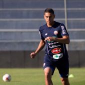  El jugador de la selección de fútbol de Costa Rica, Óscar Duarte