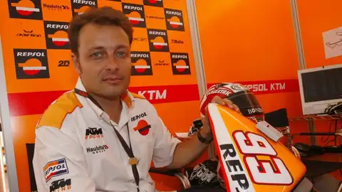 Emilio Zamora, manager de Marc Márquez Emilio Zamora, manager de Marc Márquez